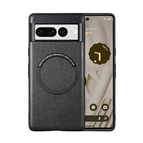 Google Pixel 7/Pro/7A - Business PU Leather Magnetic Shockproof Case