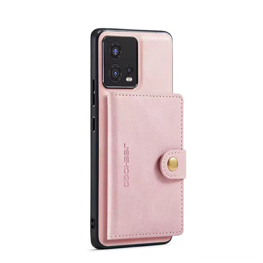 [With Card Slot] Motorola Moto S30 Pro Detachable Card Holder Leather Shockproof Wallet Series Case