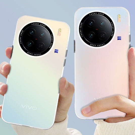 Vivo X90 & Pro - Translucent Gradient Laser Matte Shockproof Fashion-Forward Series Case