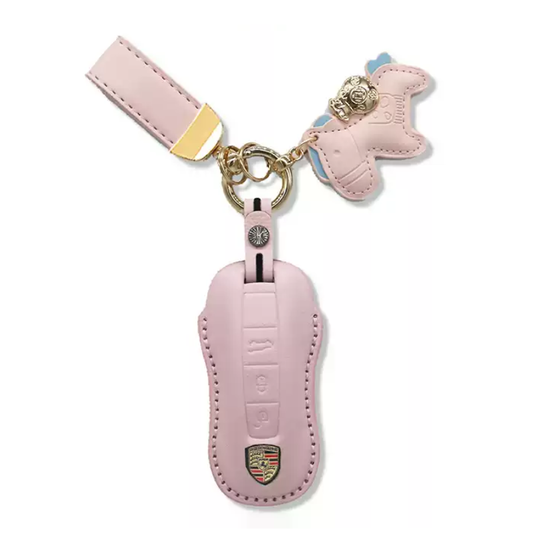 Porsche Genuine Leather Full Wrap Key Fob Case For Panamera, Cayenne, 911, Macan, Boxster, Cayman, 718 - i-Station Mobile Phone & Electronic Device Repair and Accessories