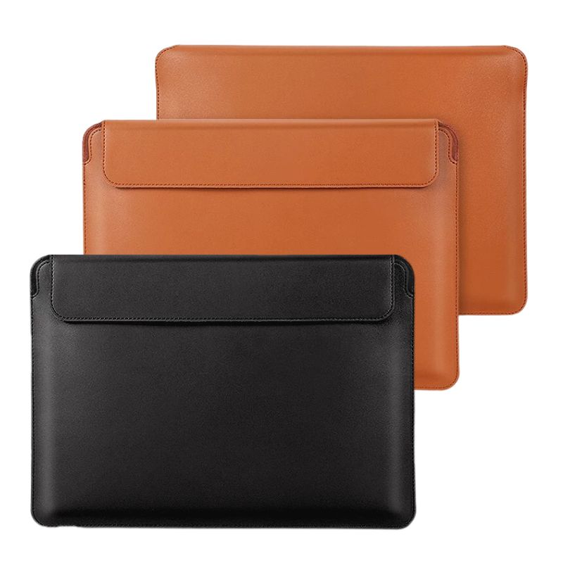 Load image into Gallery viewer, Microsoft Surface Pro 4/5/6/7 12.3” - Portable Flip Cover Genuine Leather Inner Pouch Bag
