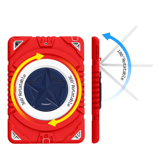 [Built-in Rotating Stand] Samsung Galaxy Tab A8 10.5" (X200/X205) Silicone Full-cover Children's Shockproof Case