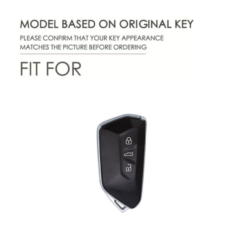 Load image into Gallery viewer, Volkswagen Matte ABS Car Key Fob Case Cover For Golf 8, Teramont, Talagon, ID.3,  ID.4 X, ID.6,  Lamando L
