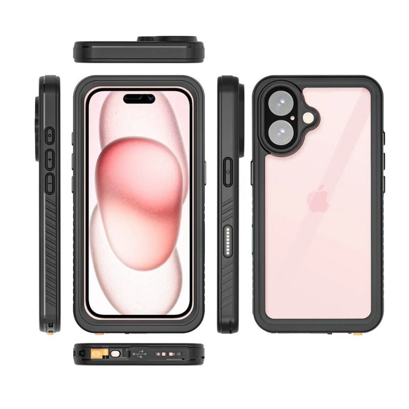 Load image into Gallery viewer, [FS Series] Apple iPhone 16/Plus/Pro/Max - Redpepper Full Covered Waterproof Heavy Duty Tough Armor Case
