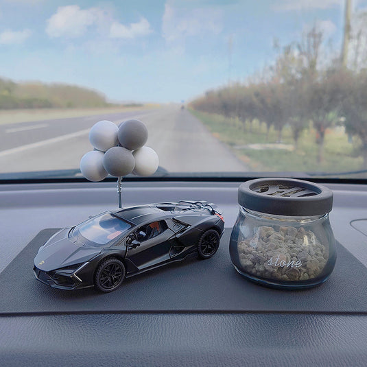 Car Dashboard Decoration Ornament Set Ferrari Lamborghini Car Model With Non-Slip Mat - i-Station Mobile Phone & Electronic Device Repair and Accessories
