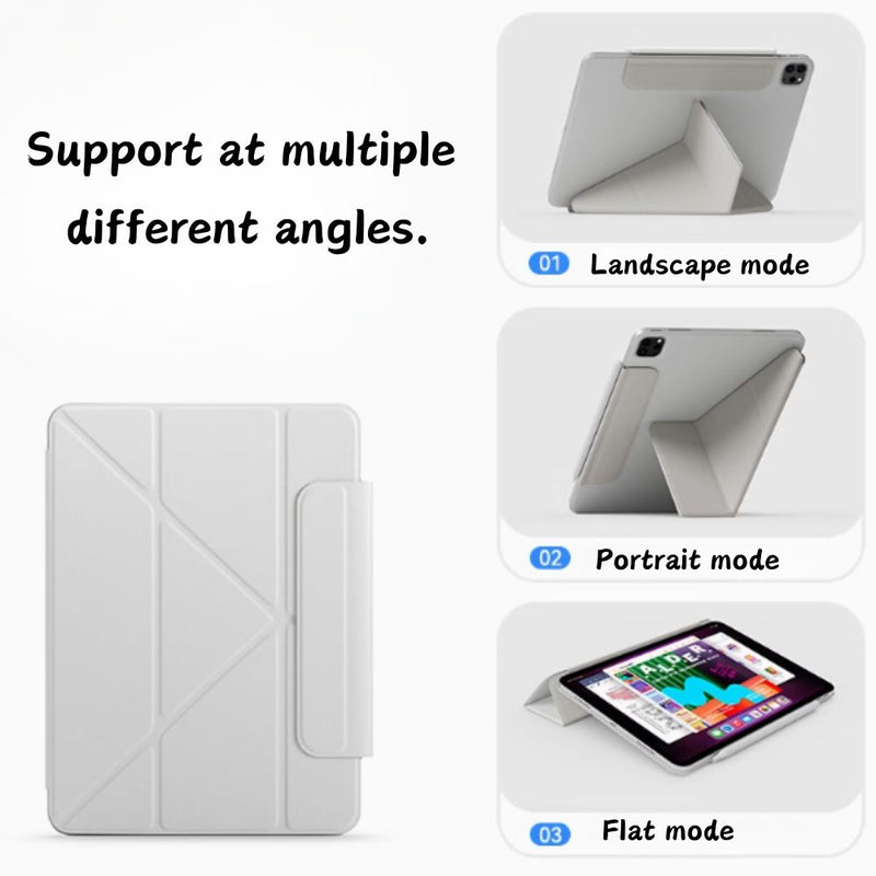 Load image into Gallery viewer, [With Pen Slot] Apple iPad Air 6 11.0&quot; (2024) - Smart Magnetic Adsorption Foldable Stand Series Case
