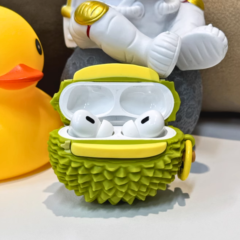 Load image into Gallery viewer, Apple AirPods 4 -  Durian Silicone Protective Fashion-Forward Series Case
