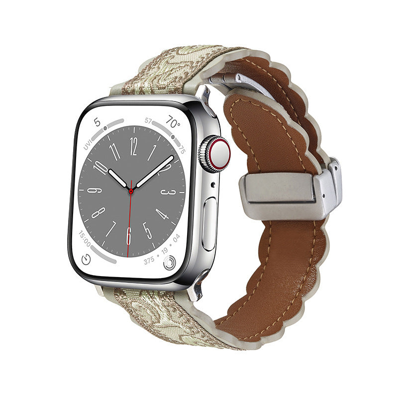 Load image into Gallery viewer, Apple Watch Series 1/2/3/4/5/6/SE/7/8/9/10/Ultra - Fashionable Embroidery Magnetic-Adsorption Watch Band
