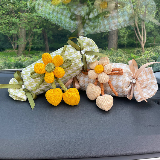 Canvas Houndstooth Activated Carbon Air Purifier Car Decoration Ornament – Odor Eliminator & Formaldehyde Remover - i-Station Mobile Phone & Electronic Device Repair and Accessories