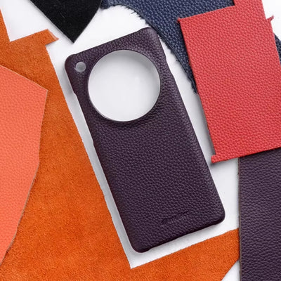 OPPO Find X7 Ultra (PHY110) - Business Drop Proof Cowhide + PC Genuine Leather Series Case - i-Station Mobile Phone & Electronic Device Repair and Accessories