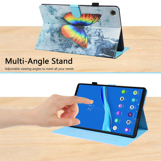 Lenovo Tab M8 (HD/FHD/3rd Gen) 8.0" inch - Magnetic Flip Animal Painted Stand Case