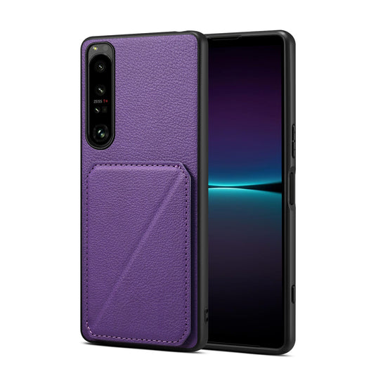 Sony Xperia 10 IV - Business Stand Leather Wallet Series Case