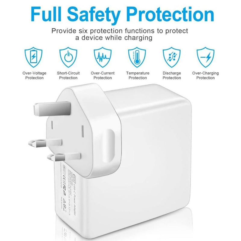 Load image into Gallery viewer, [30W/14.5V-2A][USB-C] MacBook Air iPad and iPhone Charger Power Adapter
