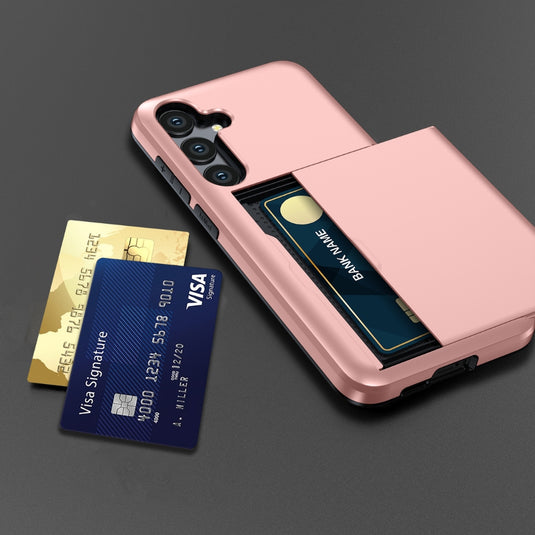 [With Card Slot] Samsung Galaxy S24/Plus/Ultra - SGP Card-Inserting Sliding-Cover Type Wallet Series Case