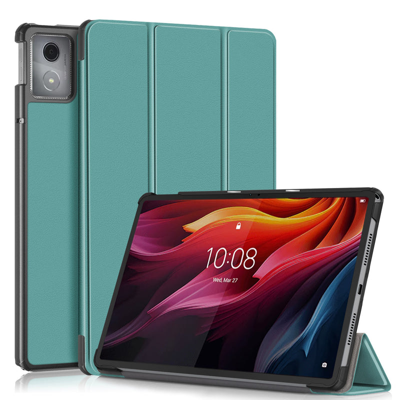 Load image into Gallery viewer, Lenovo Tab K11 Plus 11.45&quot; 2024 (TB352FU/XU) - Silicone Triple-fold Intelligent Sleep Stand Series Case
