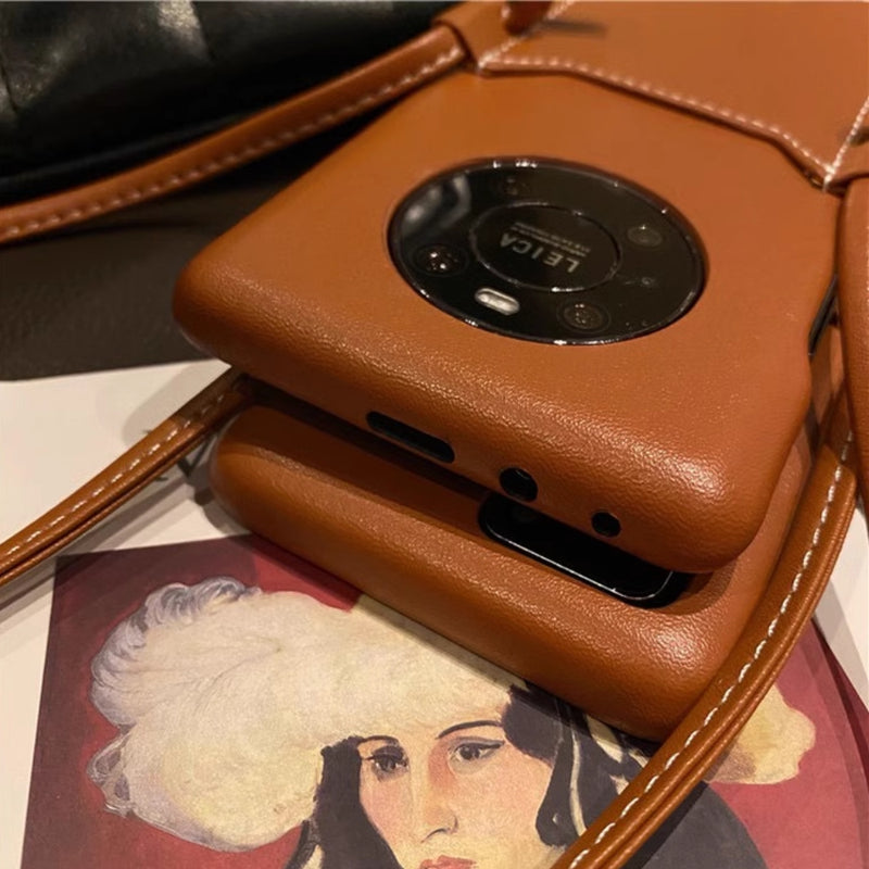 Load image into Gallery viewer, [With Card Slot] Samsung Galaxy S21/Plus/Ultra - Business Women Crossbody Leather Case
