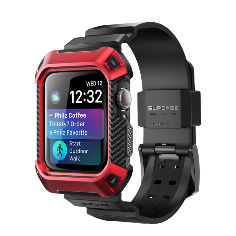 Load image into Gallery viewer, Apple Watch Series 4/5/6/SE/7/8/9 - SUPCASE Embedded Two-in-One Silicone Sweatproof Sports Watch Band
