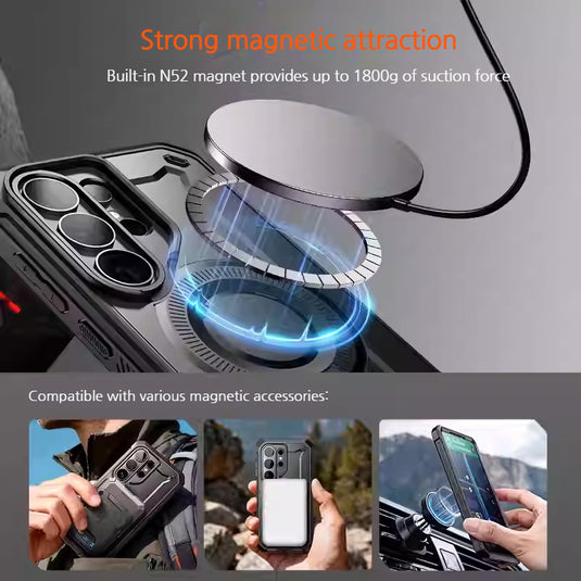 [Built-in Stand] Samsung Galaxy S26 Ultra - SUPCASE Military Grade Heavy-Duty Shockproof Rugged Case