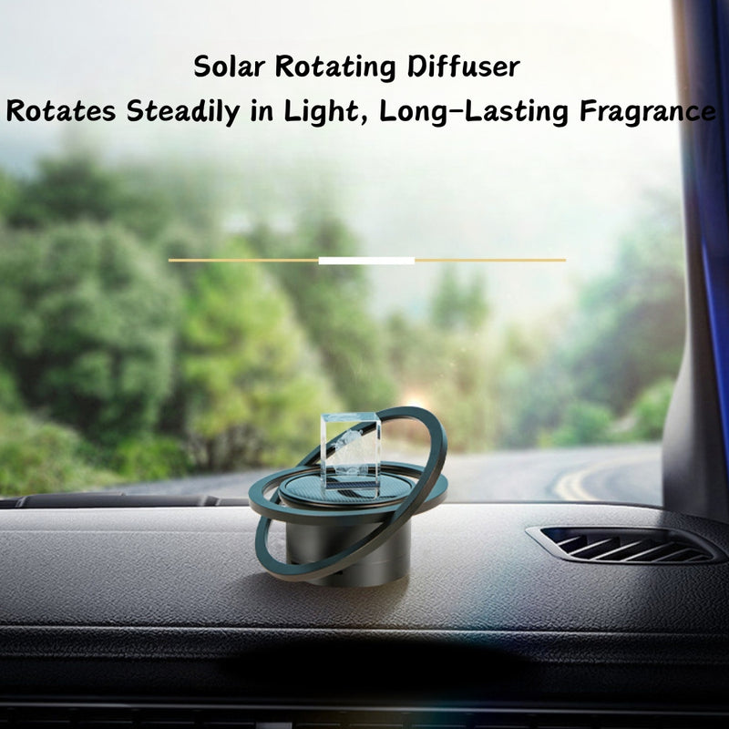 Load image into Gallery viewer, Solar-Powered Slow-Rotating Car Interior Aroma Diffuser Dashboard Ornament Car Decoration - i-Station Mobile Phone &amp; Electronic Device Repair and Accessories
