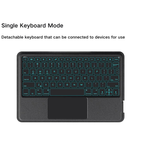 Lenovo Tab Plus 11.5" 2024 (TB-351FU) - Black Detachable Magnetic Bluetooth Keyboard Case With Backlight and Touchpad