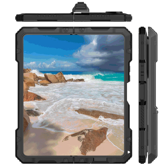 [Built-in Stand] Samsung Galaxy Z Fold 4 (SM-F936) - Silicone Shockproof Heavy Duty Series Case