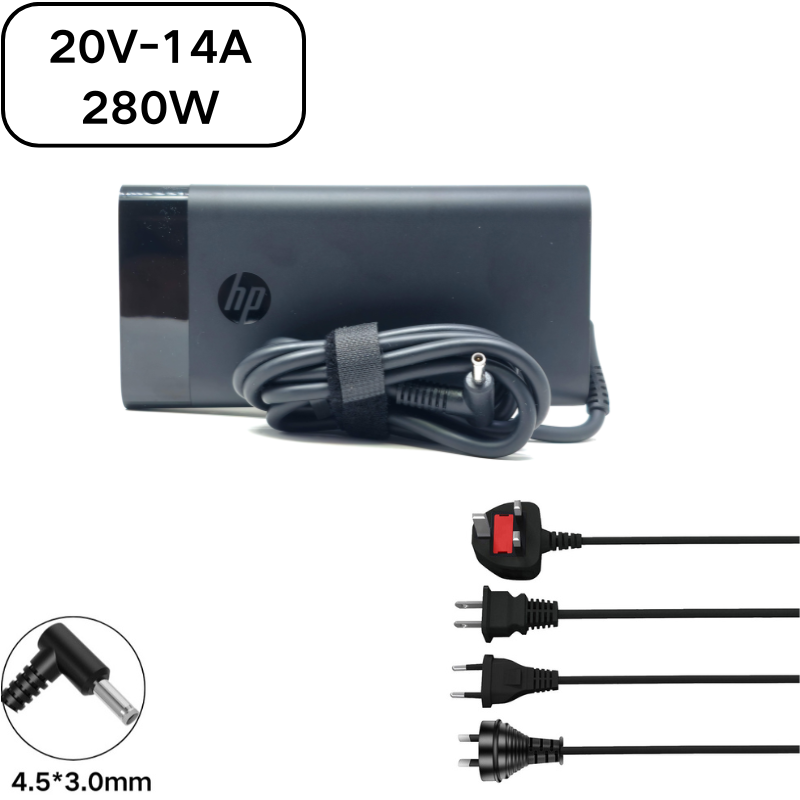 Load image into Gallery viewer, [20V-14A/280W][4.5x3.0] HP Omen 16.1 Gaming Laptop AC power Supply Adapter Charger - i-Station Mobile Phone &amp; Electronic Device Repair and Accessories
