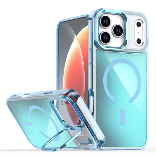 [Built-in Lens Kickstand][Magsafe Compatible] Apple iPhone 17/Air/Pro/Pro Max Gradient Full-Body Shockproof Phone Case