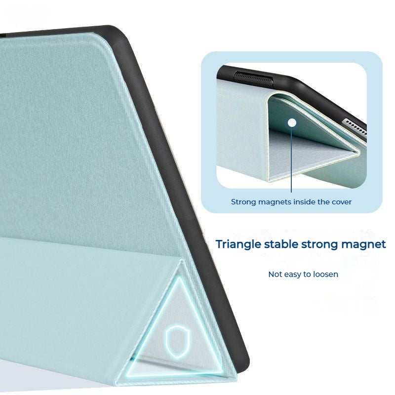 Load image into Gallery viewer, Microsoft Surface Pro X - Foldable Flip Case With Magnetic Stand Case
