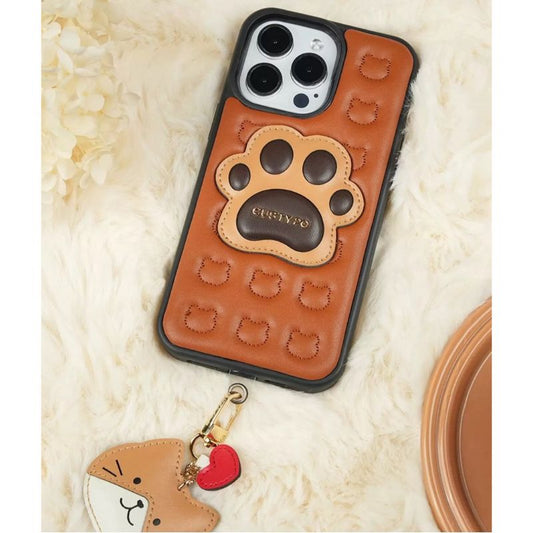 Apple iPhone 13 Pro/Max - 3D Pattern Leather Shockproof Airbag Fashion-Forward Series Case