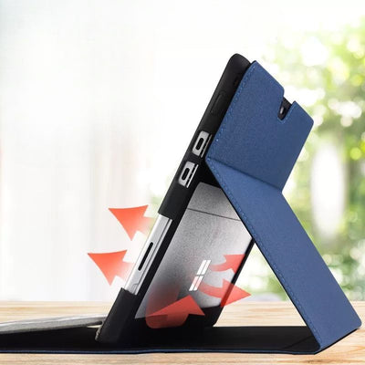 Microsoft Surface Pro 11 - PU Leather Flip Shockproof Case - i-Station Mobile Phone & Electronic Device Repair and Accessories