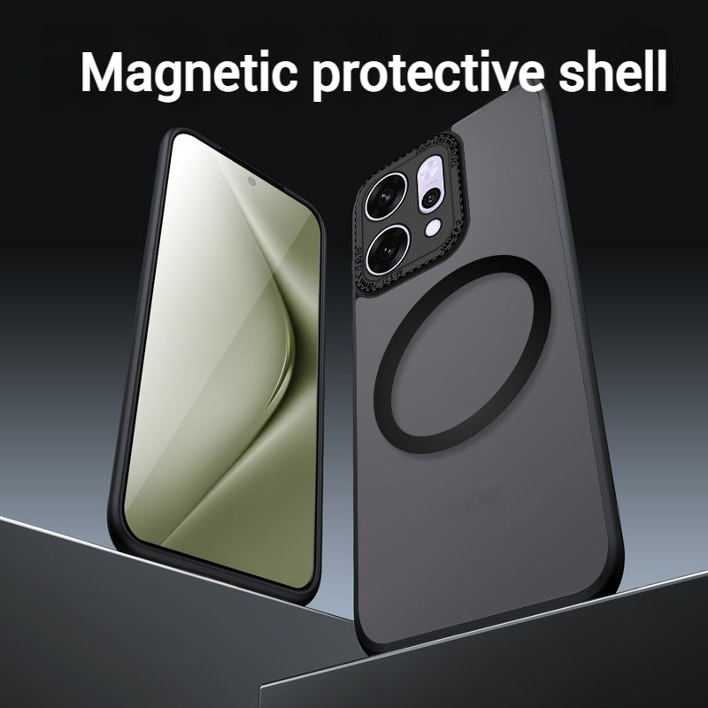 Load image into Gallery viewer, OPPO Reno14 &amp; Pro - Full Coverage Skin-Feel Magnetic Airbag Armor Case

