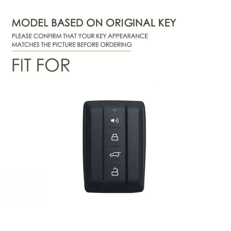 Load image into Gallery viewer, Great Wall Zinc Alloy + Carbon Fiber Texture Car Key Fob Case Cover For Tank 300, 400, 500
