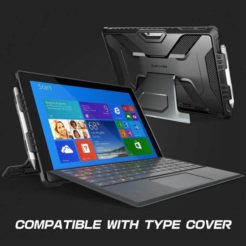 Load image into Gallery viewer, [Built-in Stand] Microsoft Surface Pro 4/5/6/7 - SUPCASE Full Body Military Grade Shockproof Airbag Case
