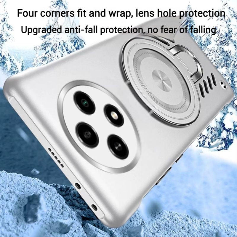 Load image into Gallery viewer, [Magsafe Compatible][Built-in Stand] OPPO A2 &amp; Pro 5G - Frameless Matte Graphene Magnetic Heat Dissipation Case
