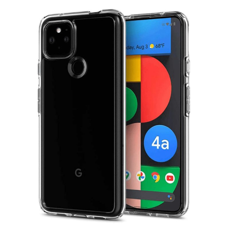 Load image into Gallery viewer, Google Pixel 4A / 4A 5G Airpillow Cushion Clear Transparent Back Cover Case
