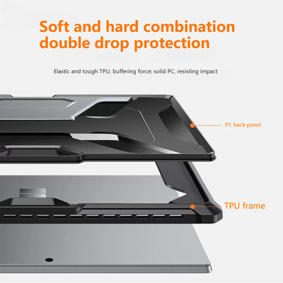 [Built-in Stand] Microsoft Surface Go 1/2/3/4 - SUPCASE Full Body Military Grade Shockproof Airbag Case - i-Station Mobile Phone & Electronic Device Repair and Accessories