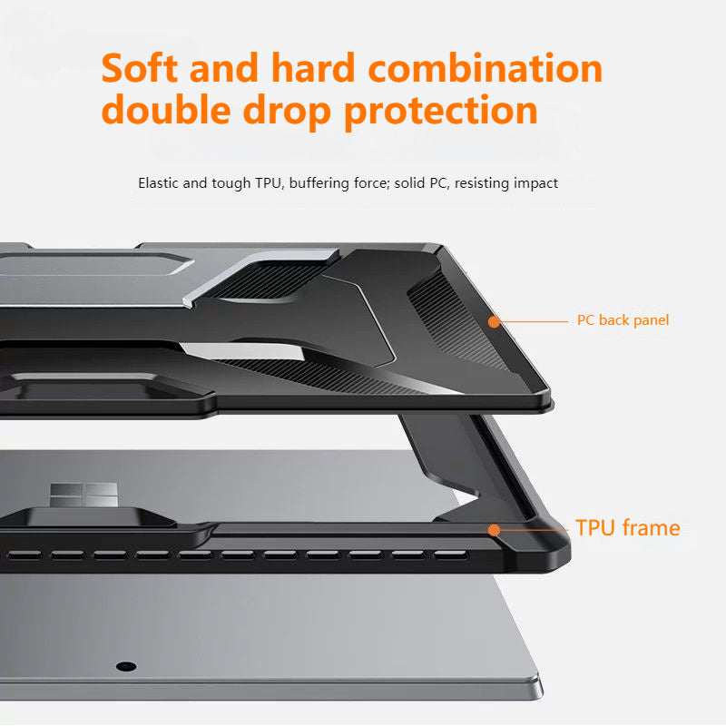 [Built-in Stand] Microsoft Surface Go 1/2/3/4 - SUPCASE Full Body Military Grade Shockproof Airbag Case - i-Station Mobile Phone & Electronic Device Repair and Accessories