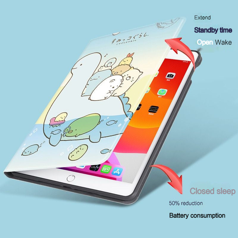 Load image into Gallery viewer, [With Pen Slot] Vivo Pad 2 12.1&quot; 2023 - Full Cover Cartoon Flip Cover Soft Case
