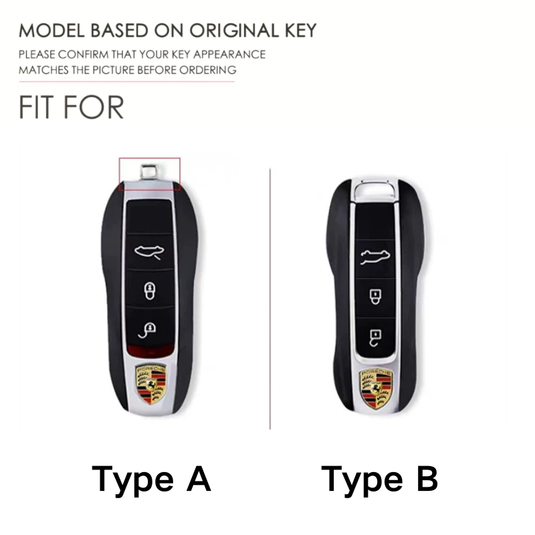 Porsche Genuine Leather Full Wrap Key Fob Case For Panamera, Cayenne, 911, Macan, Boxster, Cayman, 718 - i-Station Mobile Phone & Electronic Device Repair and Accessories