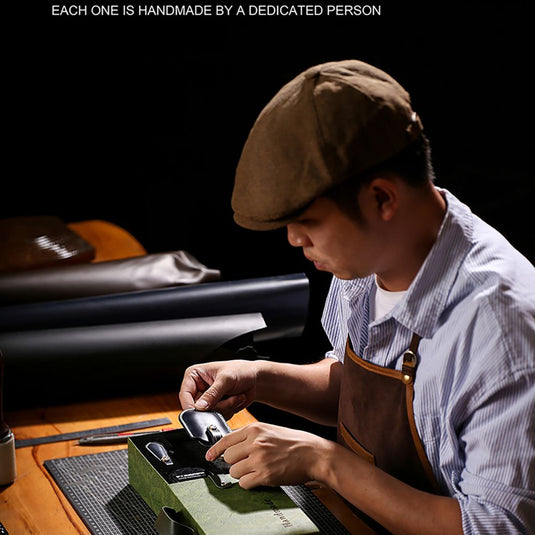 Audi Genuine Leather Protection Car Key Fob Case Cover For A5L 2025, Q6L e-tron 2025