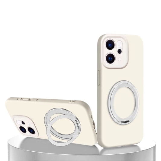[Magsafe Compatible][Built-in Stand] OPPO Reno14 & Pro - 360° Rotating Kickstand Liquid Silicone Case - i-Station Mobile Phone & Electronic Device Repair and Accessories