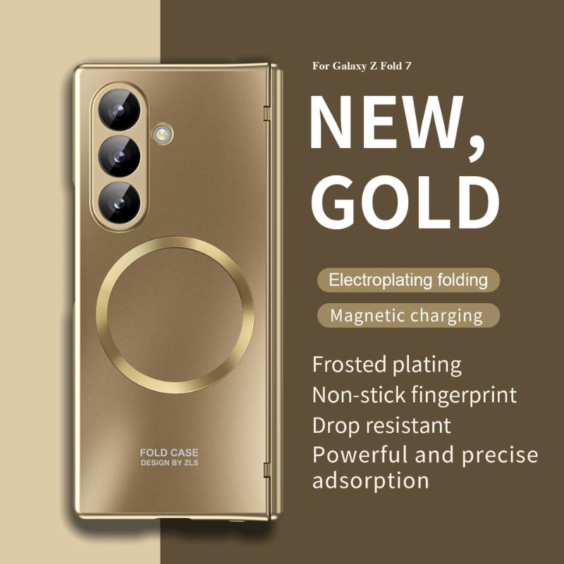 Load image into Gallery viewer, [Magsafe Compatible] Samsung Galaxy Z Fold7 (SM-F966) - Magnetic Hard Shockproof PC Case with Front Screen Protector
