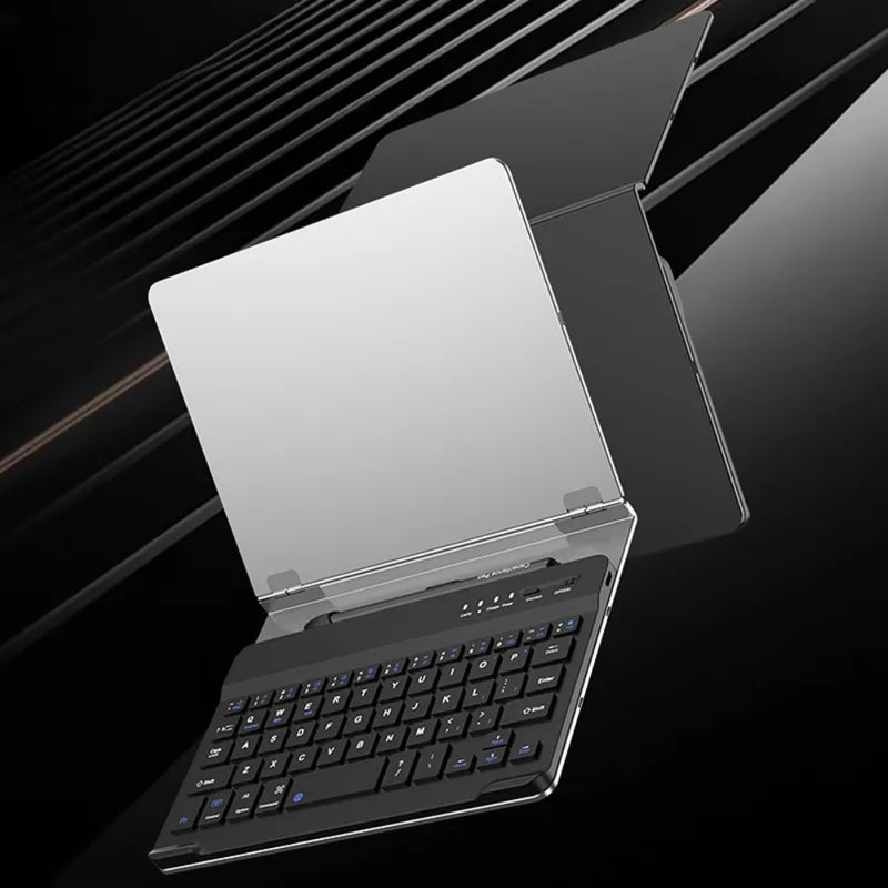 Load image into Gallery viewer, Samsung Galaxy Z Fold 5 / 6 - Bluetooth Wireless Keyboard Holder With Mouse and Capacitive Pen
