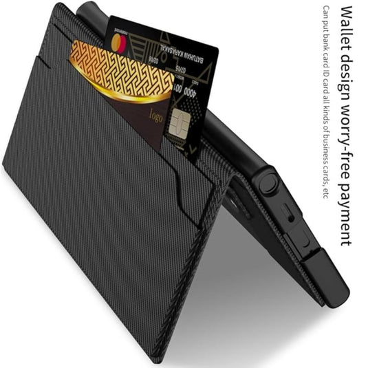 [With Card Slot] Samsung Galaxy S24/Plus/Ultra - Business PU Leather Flip Wallet Series Stand Case