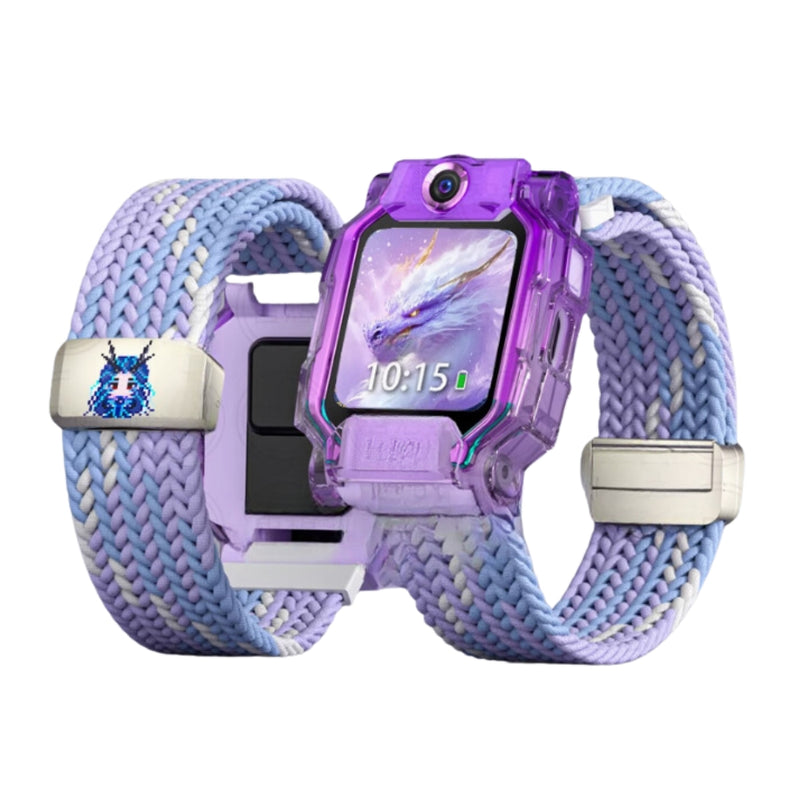 Load image into Gallery viewer, imoo Watch Phone Z6 - Two-in-one Nezha Mythology Woven Elastic Magnetic Adsorption Watch Band + Watch Case
