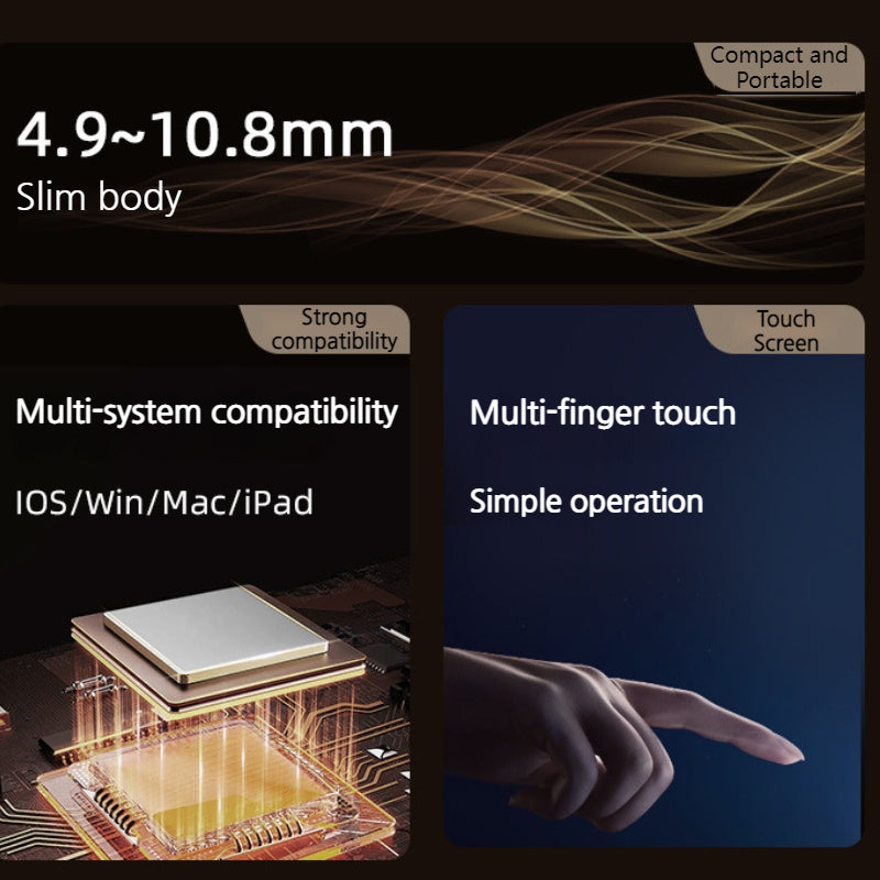Load image into Gallery viewer, Multifunctional Tri-Mode Bluetooth Gesture Touchpad for Laptop - i-Station Mobile Phone &amp; Electronic Device Repair and Accessories
