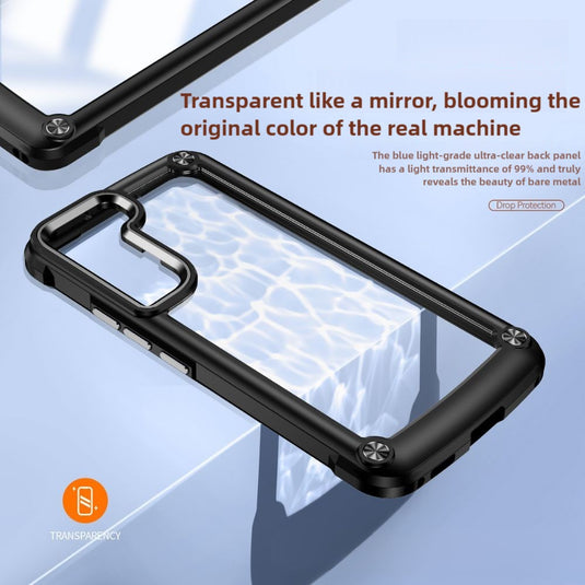 [Magsafe Compatible] Samsung Galaxy S25/Plus/Ultra - Transparent Drop Proof Heavy Duty Series Case