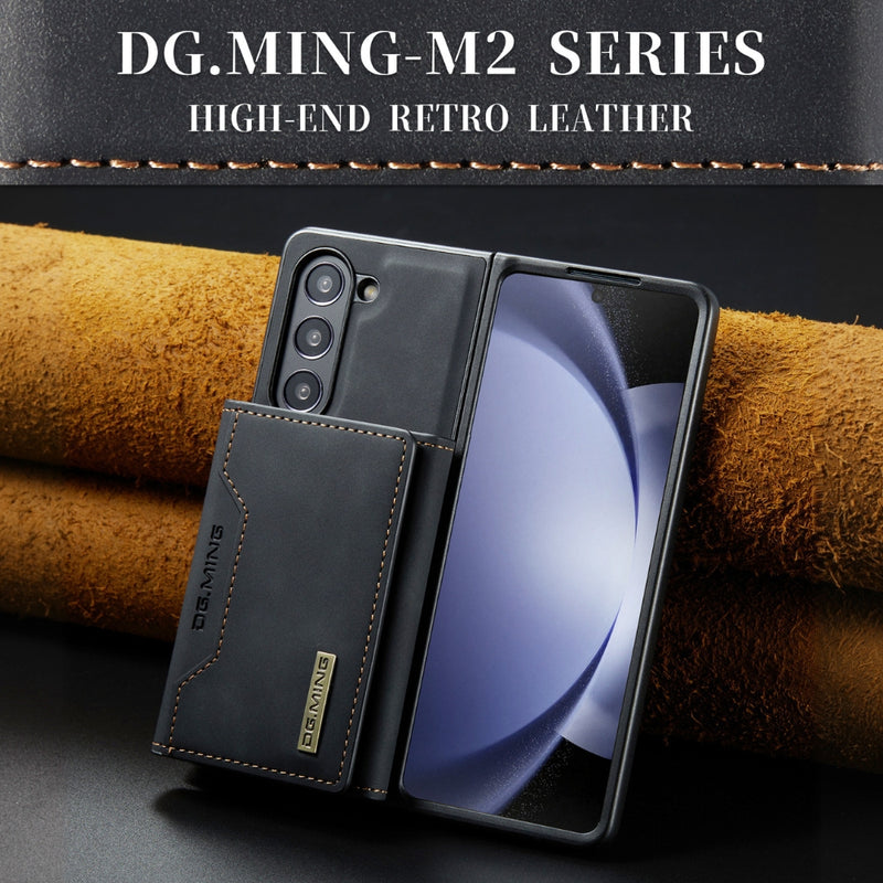 Load image into Gallery viewer, Samsung Galaxy Z Fold 5 5G (SM-F946B) - Multifunctional PU Leather Wallet Series Stand Case
