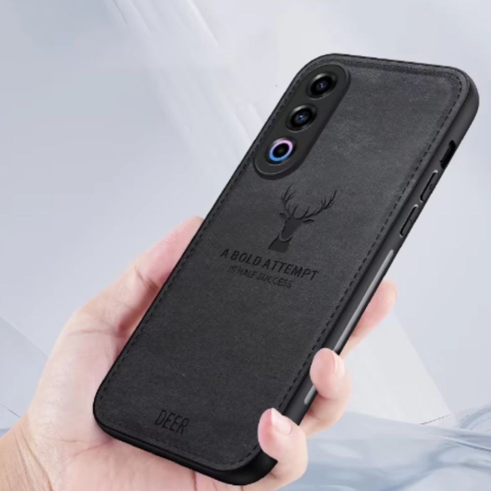 OPPO Reno 12 Pro 5G (CPH2629) - Fashion Deer Head PU Leather Essentials Series Case - i-Station Mobile Phone & Electronic Device Repair and Accessories
