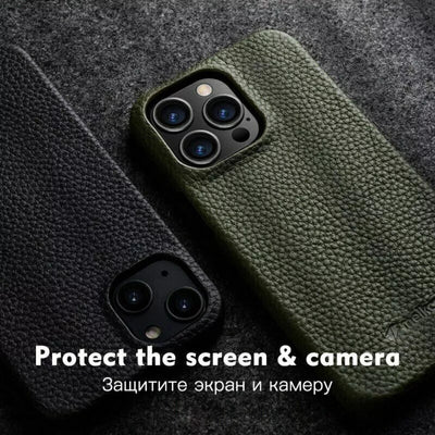 Apple iPhone 13/mini/Pro/Max - Melkco Business Drop Proof Cowhide + PC Genuine Leather Series Case - i-Station Mobile Phone & Electronic Device Repair and Accessories